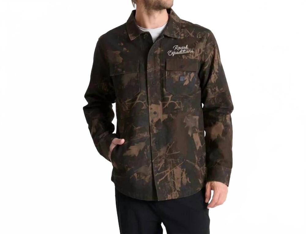 NEW ROARK hebrides unlined jacket in camo